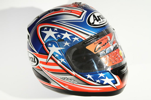 Arai corsair helmet